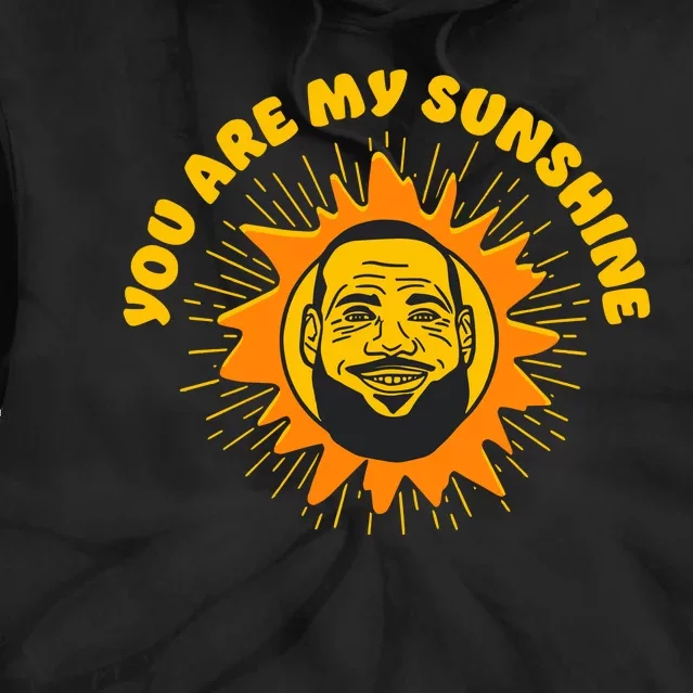 James You Are My Sunshine Tie Dye Hoodie