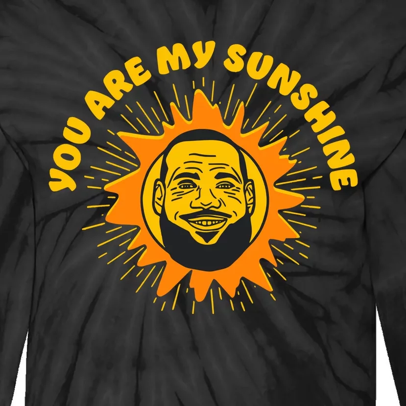 James You Are My Sunshine Tie-Dye Long Sleeve Shirt