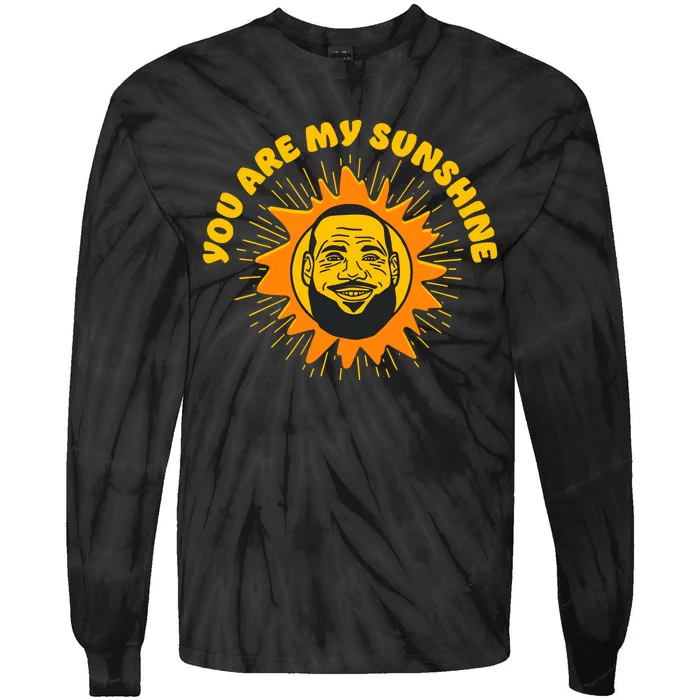 James You Are My Sunshine Tie-Dye Long Sleeve Shirt