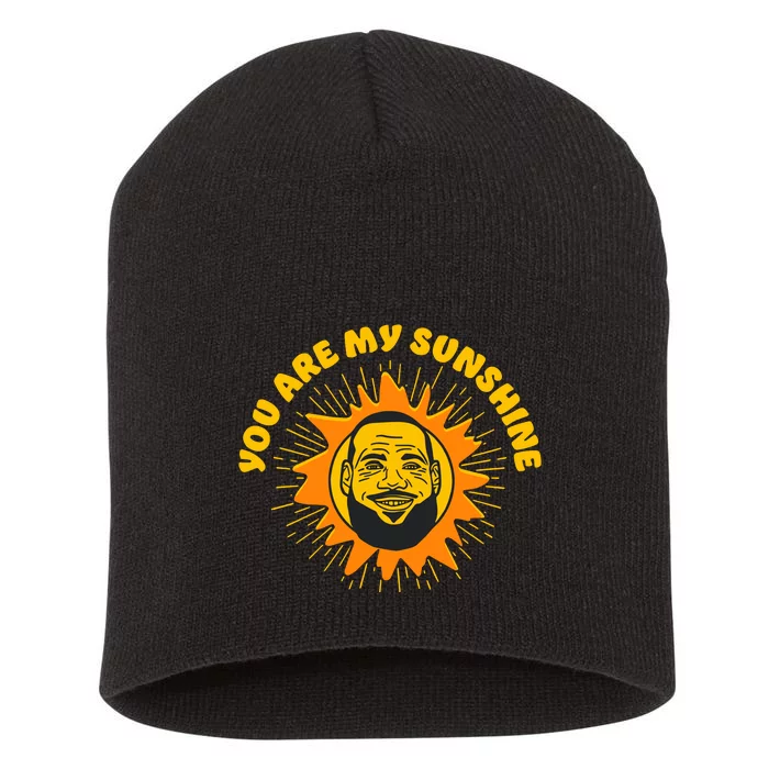 James You Are My Sunshine Short Acrylic Beanie