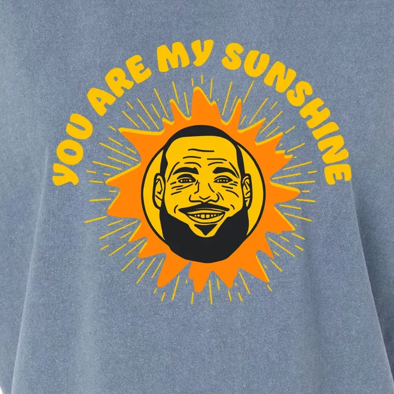 James You Are My Sunshine Garment-Dyed Women's Muscle Tee