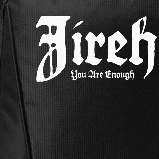 Jireh You Are Enough City Backpack