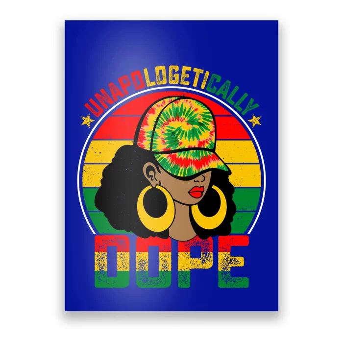 Juneteenth Young Black African American Black History Cool Gift Poster