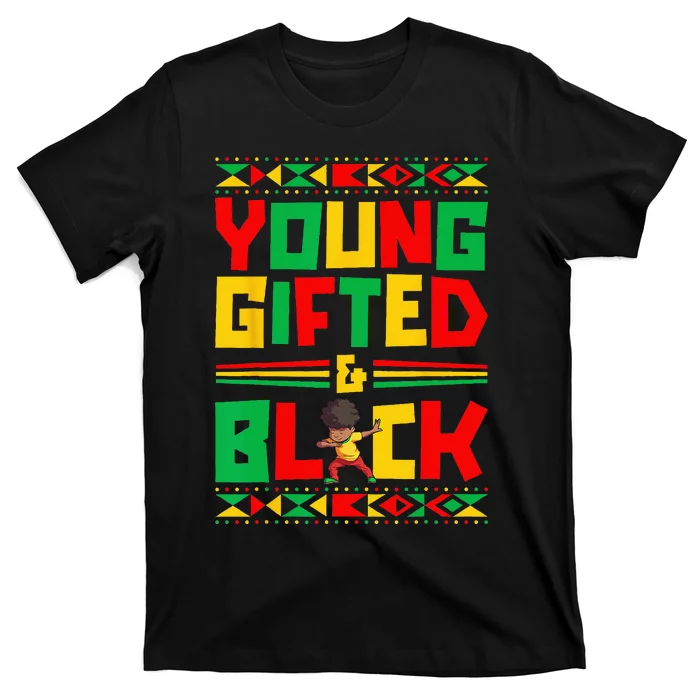 Juneteenth Young Black Boy African American History T-Shirt