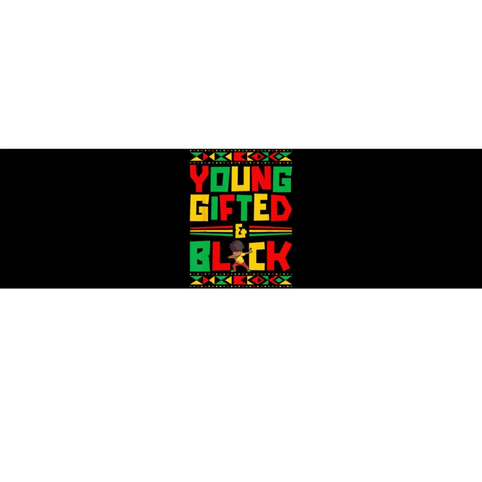 Juneteenth Young Black Boy African American History Bumper Sticker