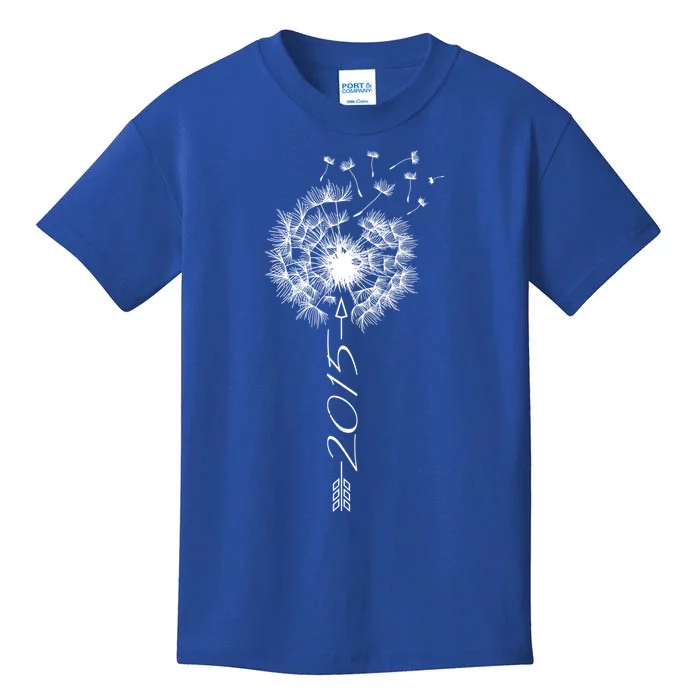 Just Year Birthday 2015 Gift Cute Dandelion Flower Breathe Gift Kids T-Shirt