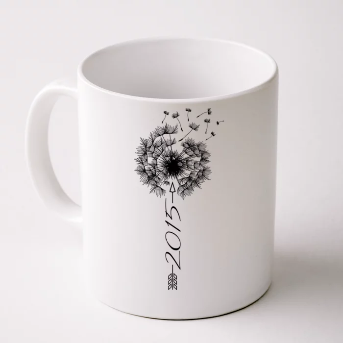 Just Year Birthday 2015 Gift Cute Dandelion Flower Breathe Gift Front & Back Coffee Mug