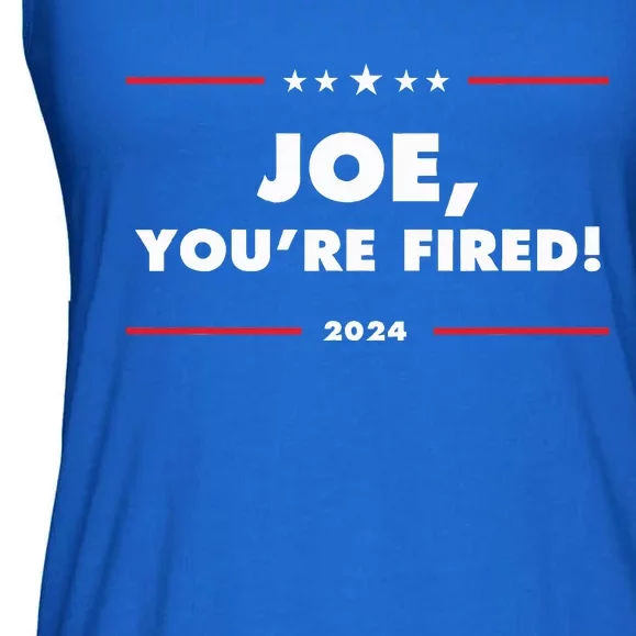 Joe YouRe Fired Antibiden Election Ladies Essential Flowy Tank