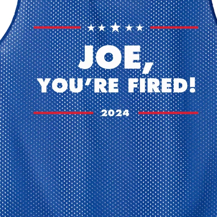 Joe YouRe Fired Antibiden Election Mesh Reversible Basketball Jersey Tank