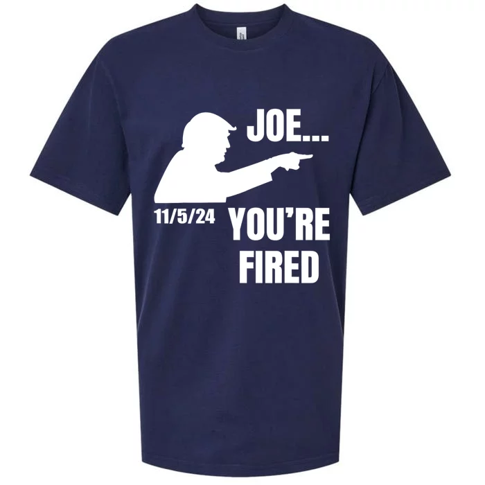 Joe YouRe Fired Fire Biden Election Trump President 2024 Trump Sueded Cloud Jersey T-Shirt