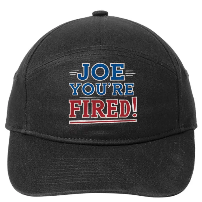 Joe YouRe Fired Political Statet Patriotic 7-Panel Snapback Hat