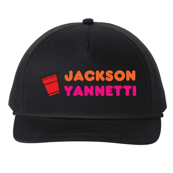 Jackson Yannetti Snapback Five-Panel Rope Hat