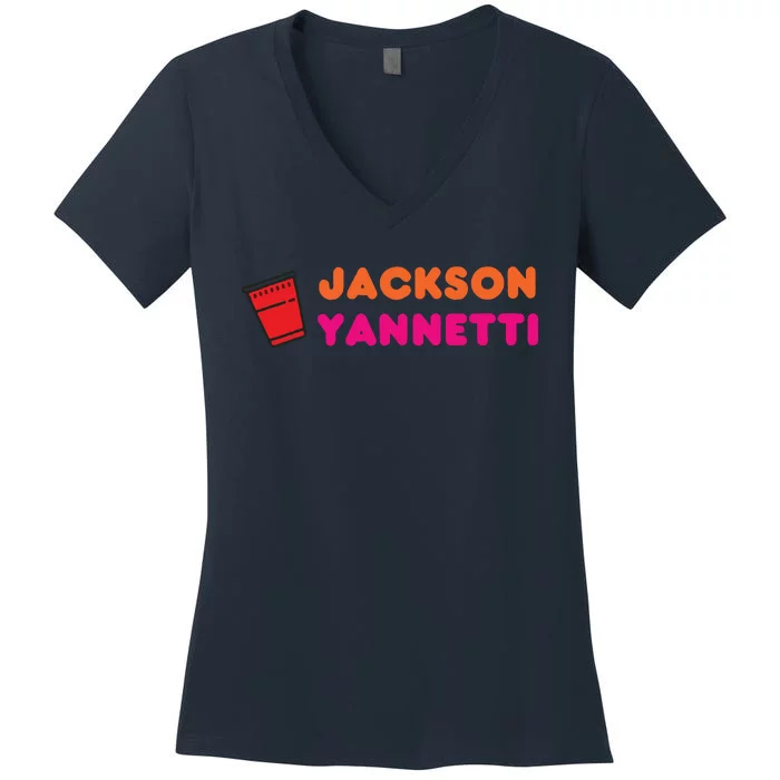 Jackson Yannetti Women's V-Neck T-Shirt