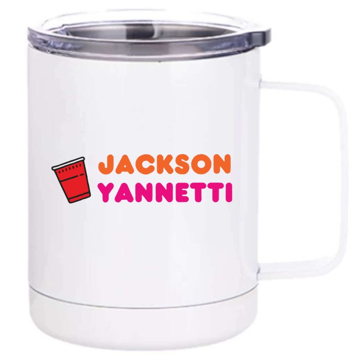 Jackson Yannetti Front & Back 12oz Stainless Steel Tumbler Cup