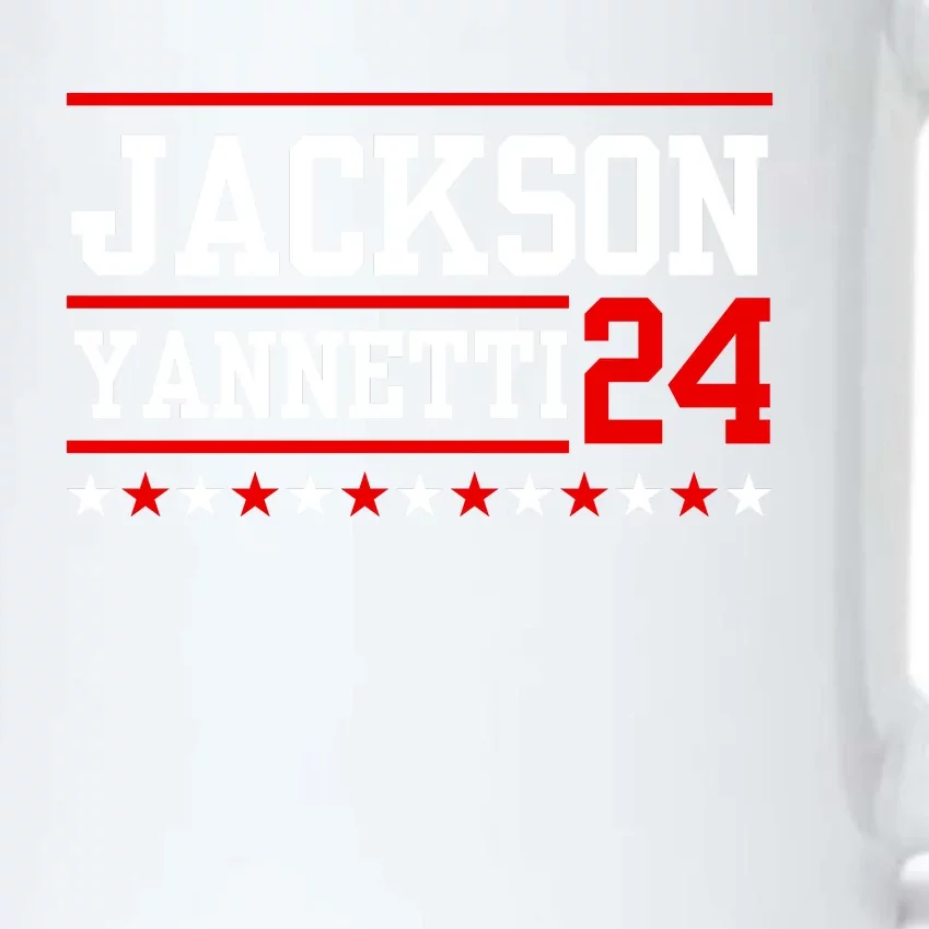 Jackson Yannetti President For 2024 Sarcastic Saying Black Color Changing Mug