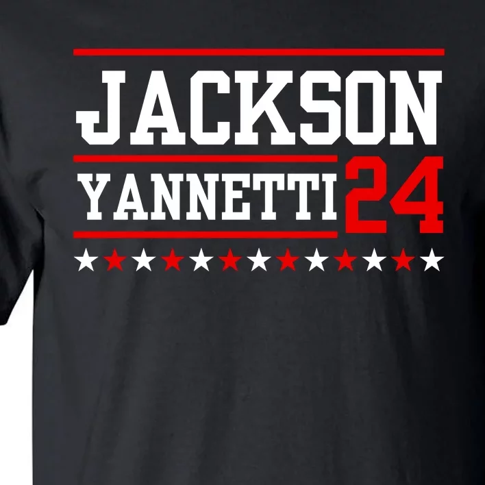 Jackson Yannetti President For 2024 Sarcastic Saying Tall T-Shirt