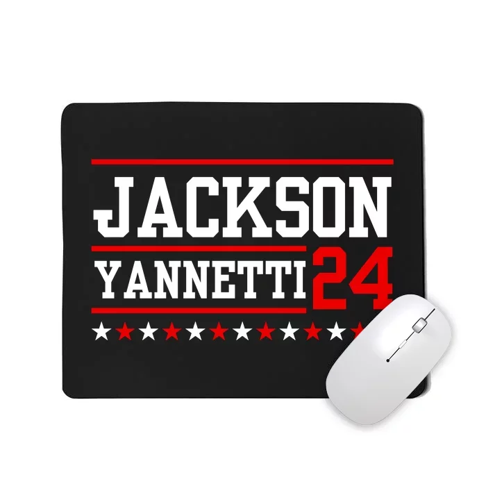 Jackson Yannetti President For 2024 Sarcastic Saying Mousepad