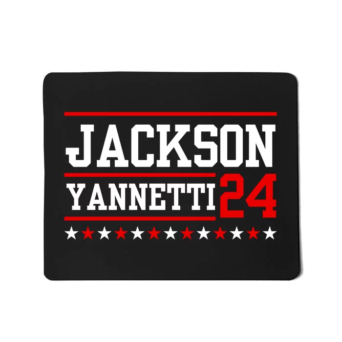 Jackson Yannetti President For 2024 Sarcastic Saying Mousepad