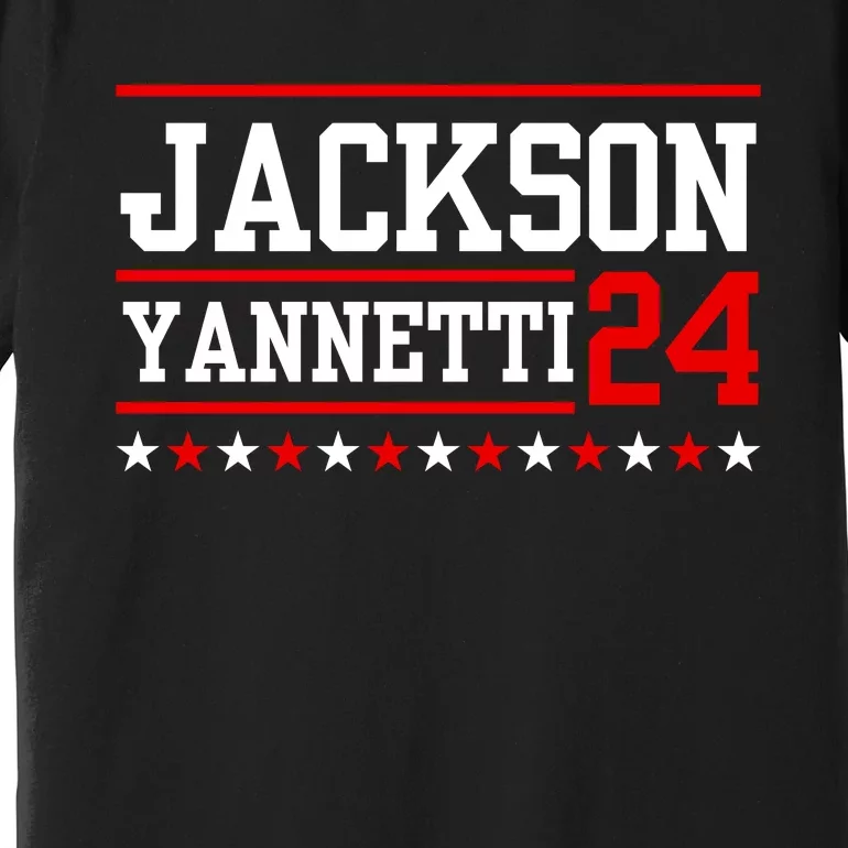 Jackson Yannetti President For 2024 Sarcastic Saying Premium T-Shirt