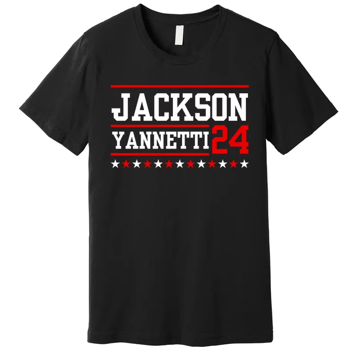 Jackson Yannetti President For 2024 Sarcastic Saying Premium T-Shirt