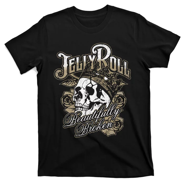 Jell Y R.O.L.L Beautifully Broken T-Shirt