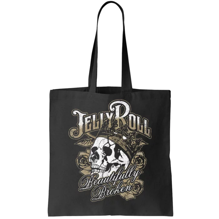 Jell Y R.O.L.L Beautifully Broken Tote Bag