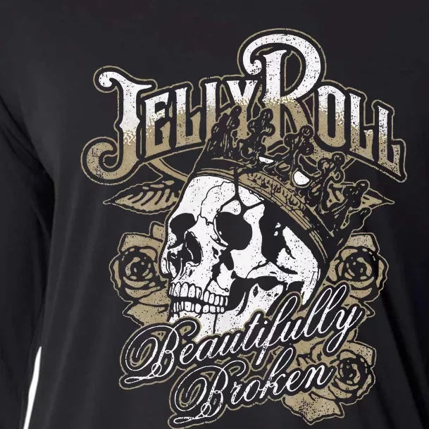 Jell Y R.O.L.L Beautifully Broken Cooling Performance Long Sleeve Crew