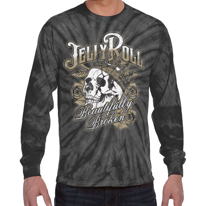 Jell Y R.O.L.L Beautifully Broken Tie-Dye Long Sleeve Shirt