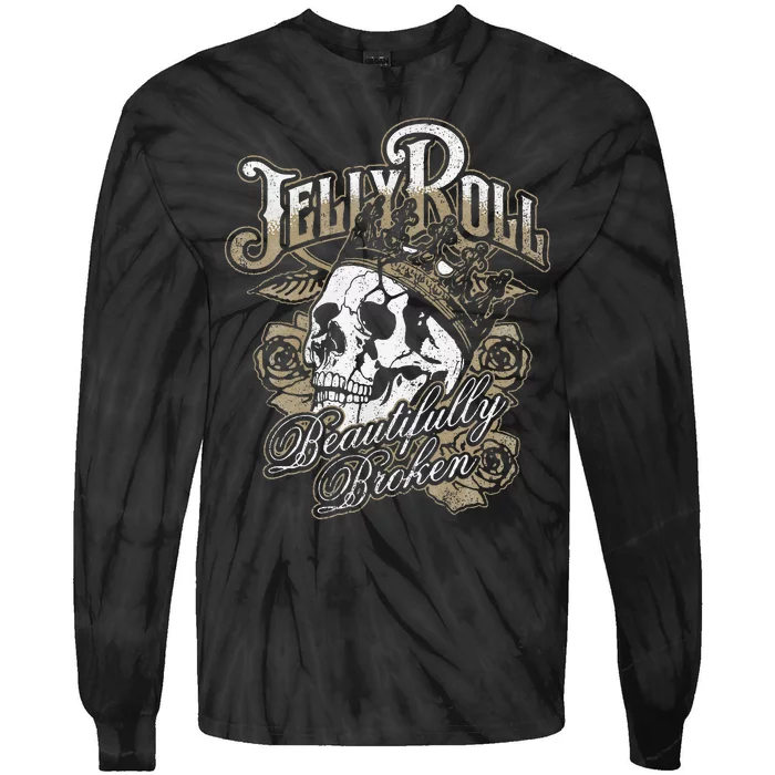 Jell Y R.O.L.L Beautifully Broken Tie-Dye Long Sleeve Shirt