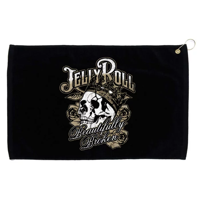 Jell Y R.O.L.L Beautifully Broken Grommeted Golf Towel