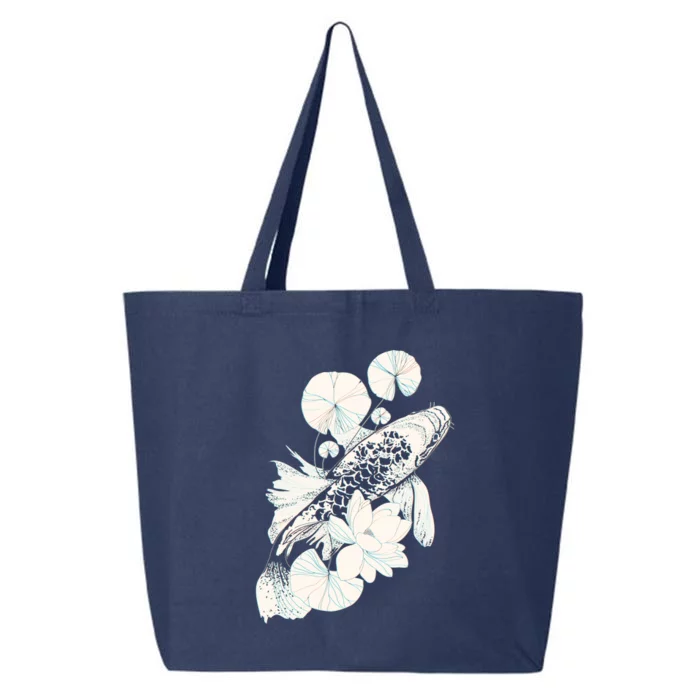 Japanese Zen Koi Fish Pond 25L Jumbo Tote