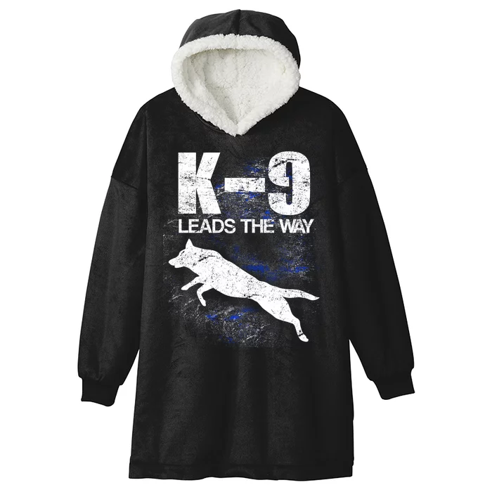 K-9 Leads The Way Hooded Wearable Blanket