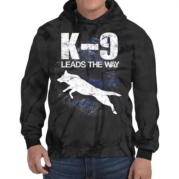 K-9 Leads The Way Tie Dye Hoodie