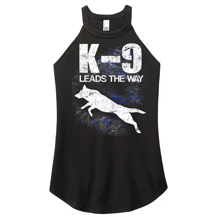 K-9 Leads The Way Women’s Perfect Tri Rocker Tank