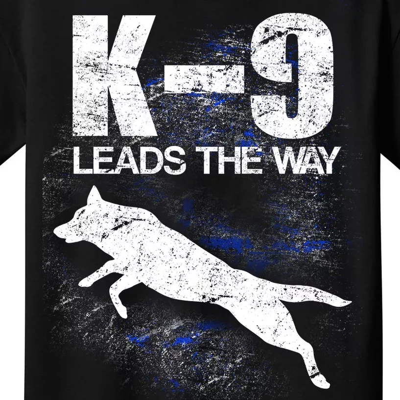 K-9 Leads The Way Kids T-Shirt