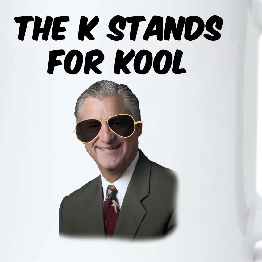 K Stands For Kool David K.Bernard Black Color Changing Mug