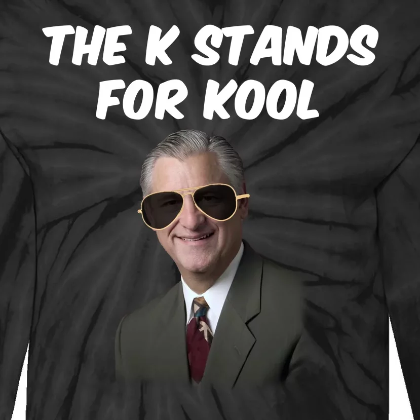 K Stands For Kool David K.Bernard Tie-Dye Long Sleeve Shirt