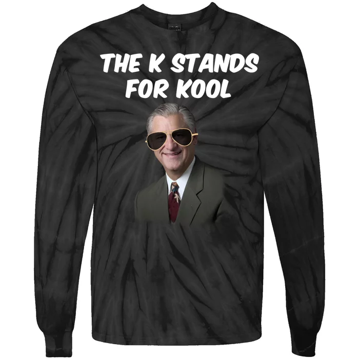 K Stands For Kool David K.Bernard Tie-Dye Long Sleeve Shirt