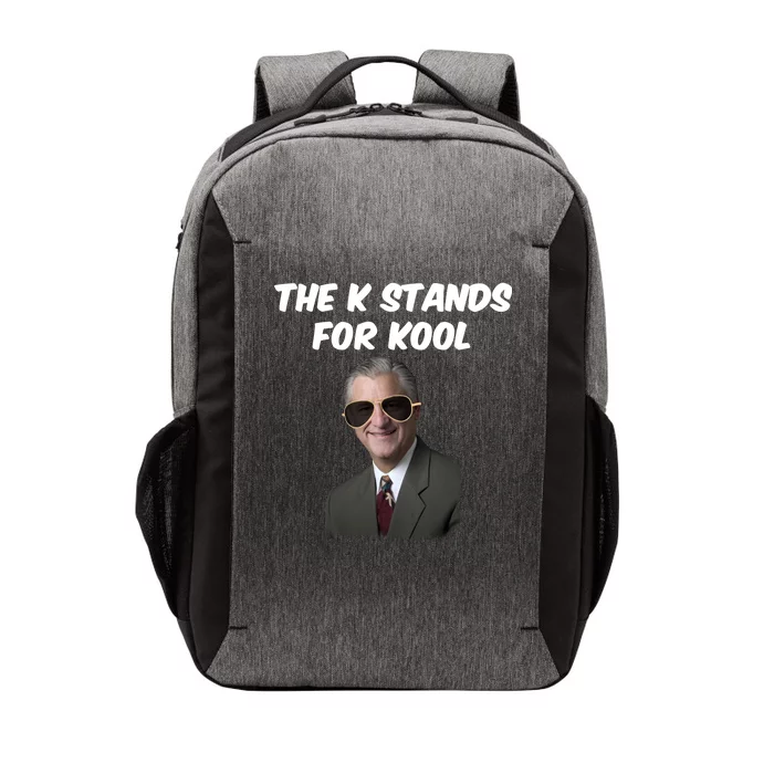 K Stands For Kool David K.Bernard Vector Backpack