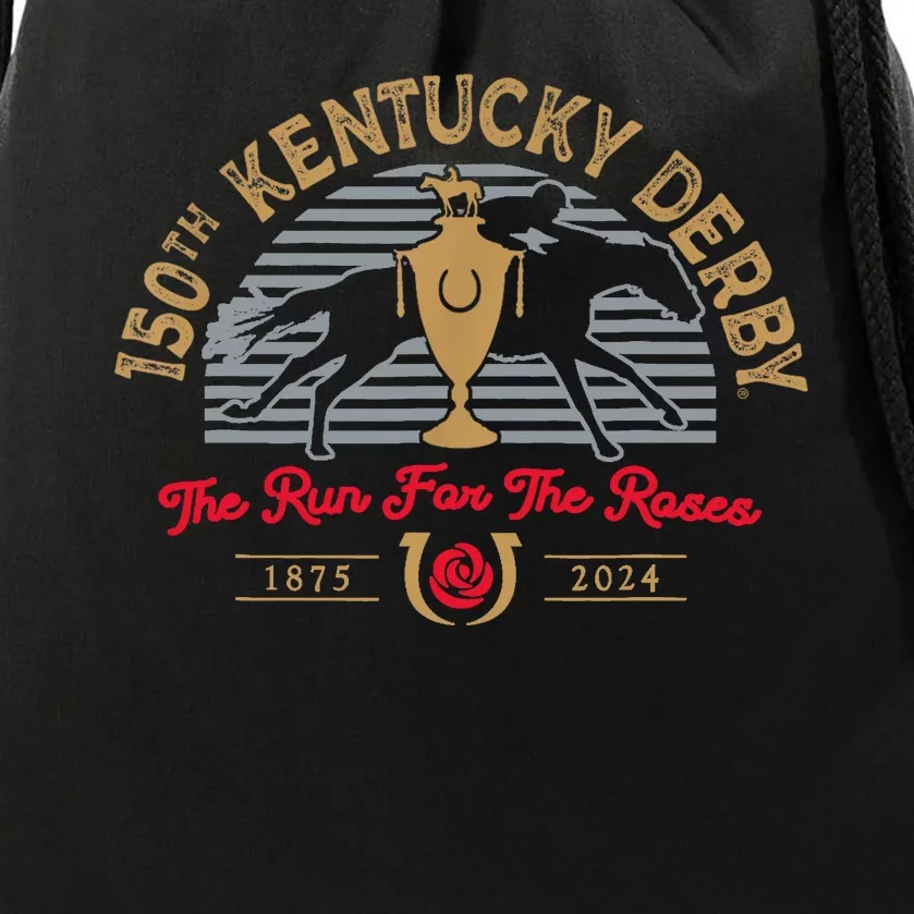 Kentucky 150th 2024 Run Ky Derby Drawstring Bag