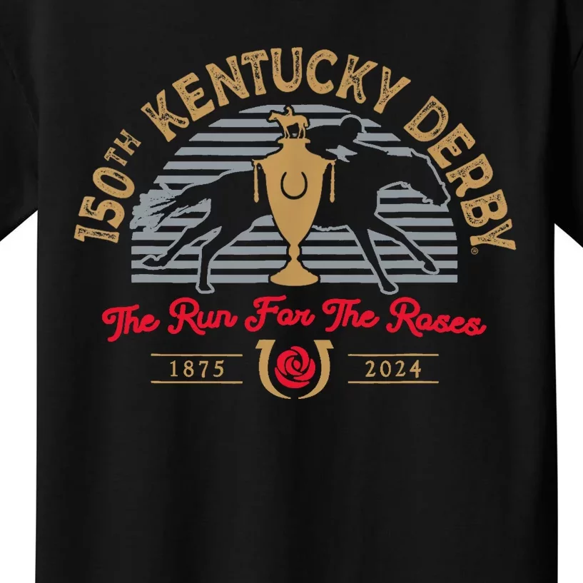 Kentucky 150th 2024 Run Ky Derby Kids T-Shirt