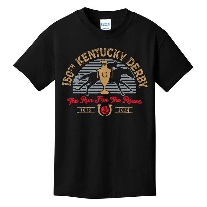 Kentucky 150th 2024 Run Ky Derby Kids T-Shirt