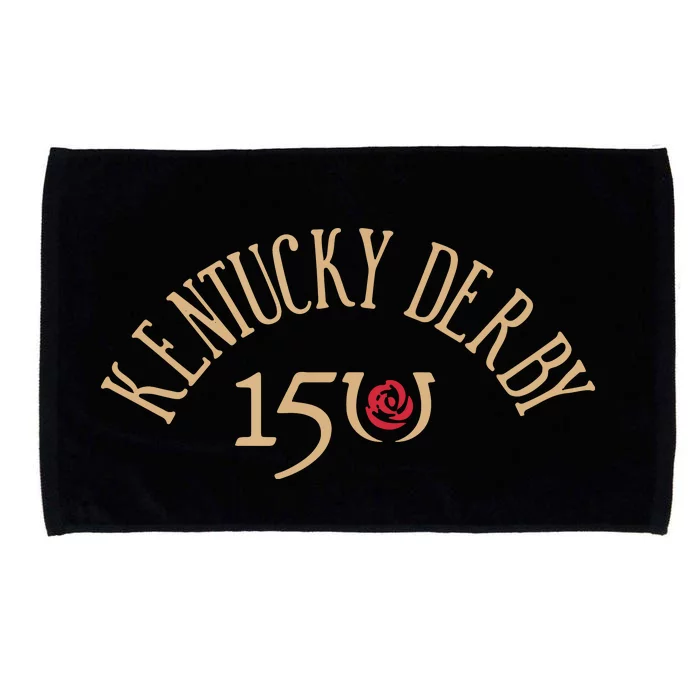 Kentucky 150th Arch Over Ky Derby Microfiber Hand Towel