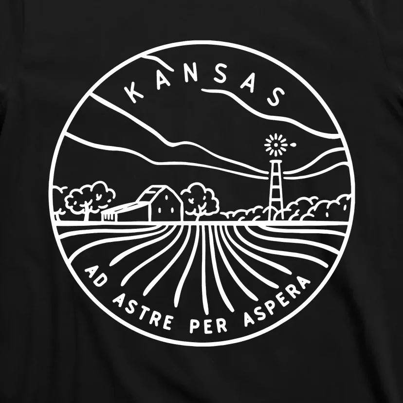 Kansas 1861 State Of Kansas T-Shirt