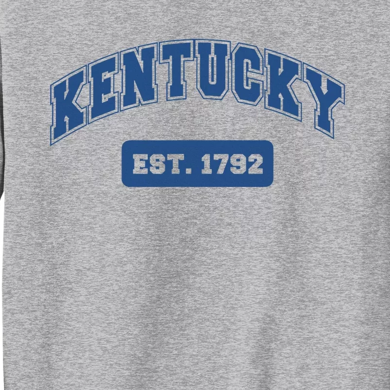 Kentucky 1792 Varsity Retro Style Tall Sweatshirt