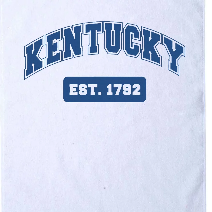 Kentucky 1792 Varsity Retro Style Platinum Collection Golf Towel