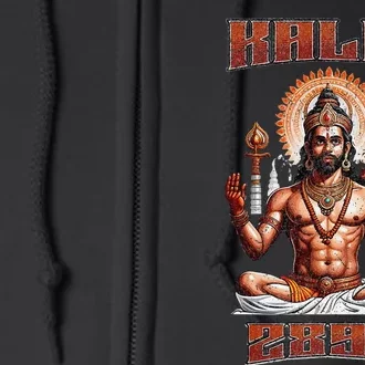 Kalki 2898 Ad Lord Vishnu Hindu Gods Avatars Full Zip Hoodie