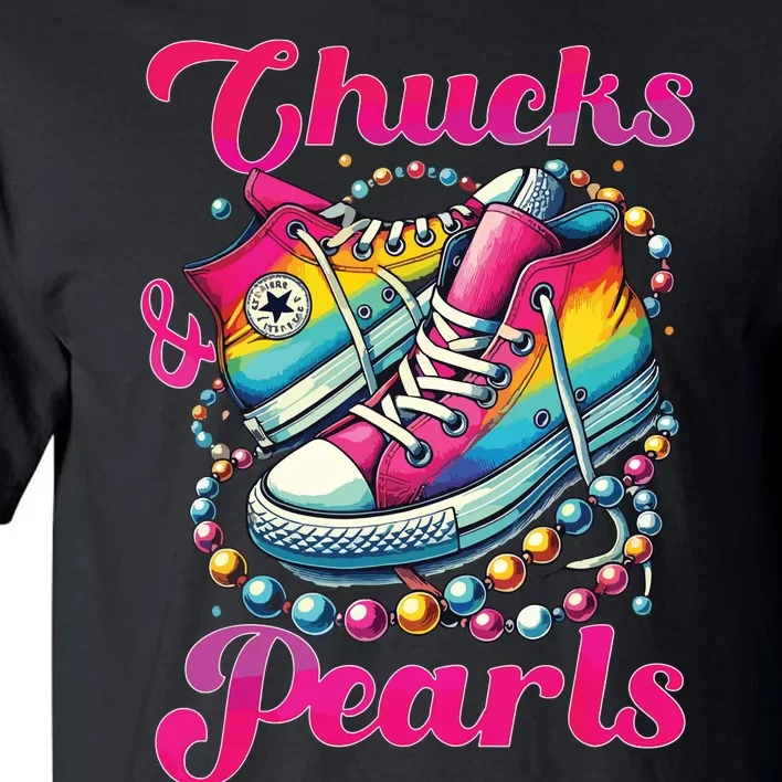 Kamala 2024 Chucks And Pearls Tall T-Shirt