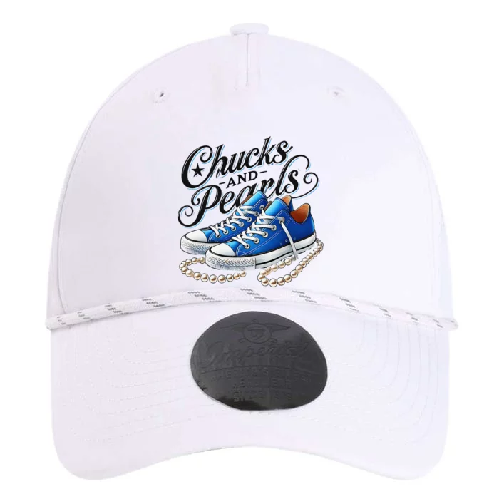 Kamala 2024 Chucks And Pearls Gift Performance The Dyno Cap