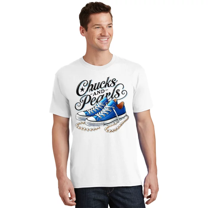 Kamala 2024 Chucks And Pearls T-Shirt